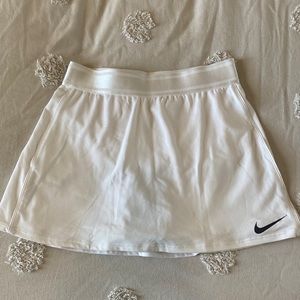 White Nike Tennis Skirt
